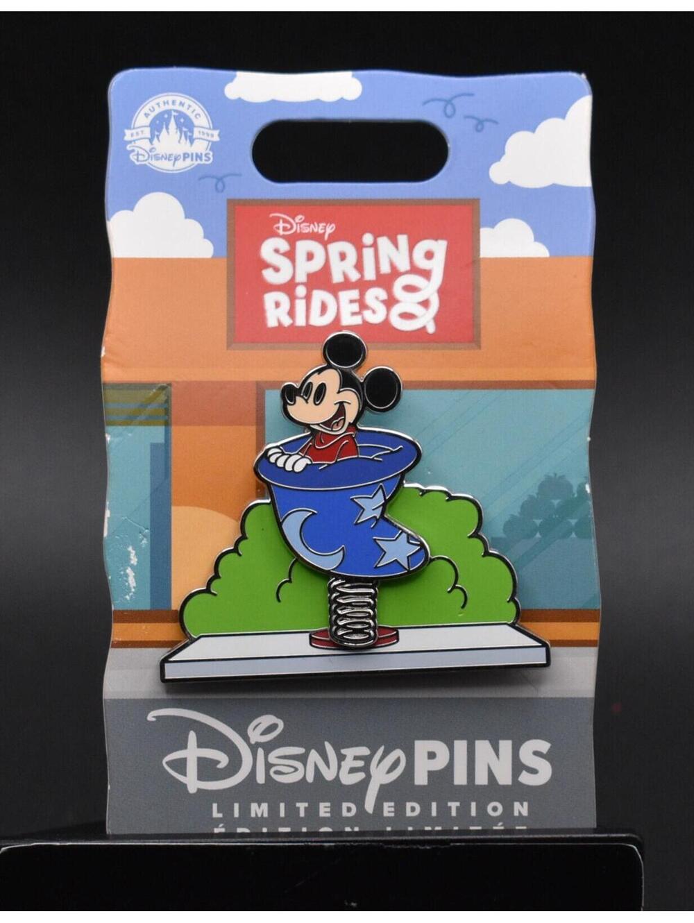 Disney Spring Rides Mickey Mouse Sorcerer Hat LE 4000 Pin (C5)